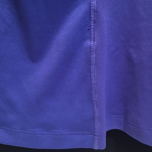 Nike Sleeveless Tank Top - Blue/Yellow - Preowned - Tiny Hole & Slightly Lifted - Picture 3 of 10